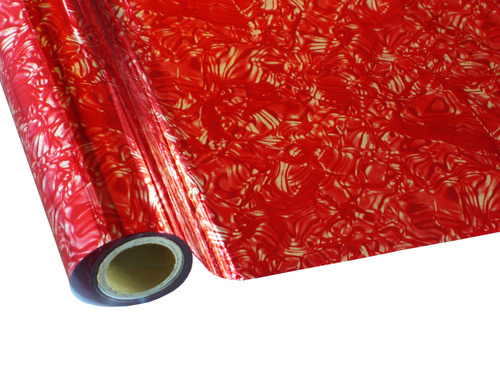 Fólia na horúcu pečiatku - Floral Red