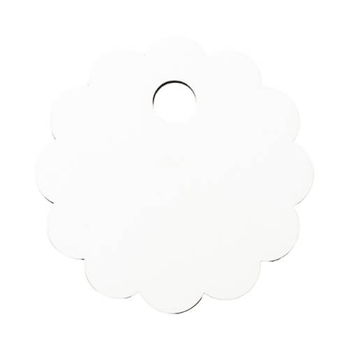 Fiberboard name badge for 780 / 900 / 1050 / 1260 ml cup for sublimation - cogwheel
