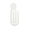 Large acrylic paper clip for sublimation - circle