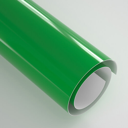 Self-adhesive foil 30.5 x 30.5 cm - 20 sheets - Glossy Light Green