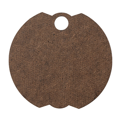 Fiberboard name badge with glitter for 1200 ml mug for sublimation - bud