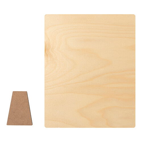 Cadre photo en contreplaqué pour sublimation - 20,3 x 25,4 cm