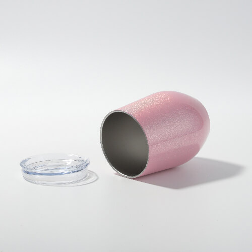 Mok voor glühwein 360 ml voor sublimatie - iriserend roze