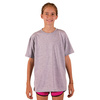 T-shirt Basic Manches Courtes Adolescent pour sublimation - gris