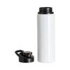 Gourde 750 ml avec rabat pour sublimation - blanc
