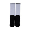 Sublimation 45 cm socks - silver glitter