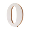 Scrisoare decorativă 25 cm în MDF pentru sublimare - O
