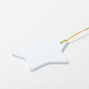 Pandantiv din plastic pentru sublimare - stea