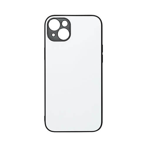 iPhone 14 Plus zwarte rubberen sublimatie case