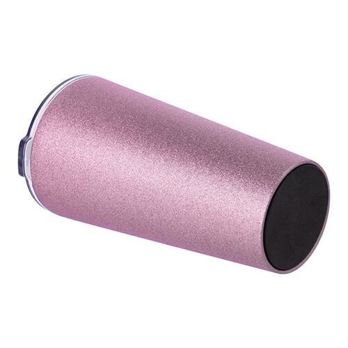 480 ml roestvrijstalen thermische beker voor sublimatie - roze glitter