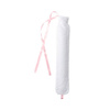 2000 ml long sublimation hot water bottle cover - white