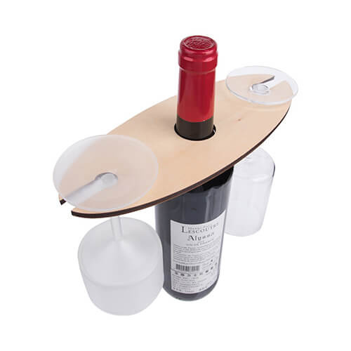 Topper pentru sticla de vin pentru sublimare - oval