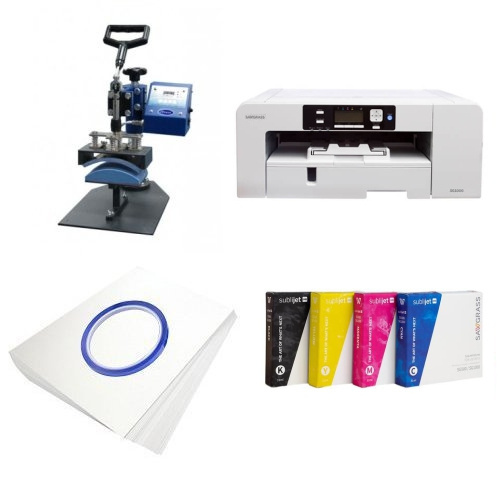 Sawgrass Virtuoso SG1000 + SM03 sublimatie thermische transfer cap printer kit