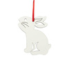 One-sided MDF pendant for sublimation - hare