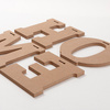 Decorative letters 25 cm made of MDF for sublimation - HOME