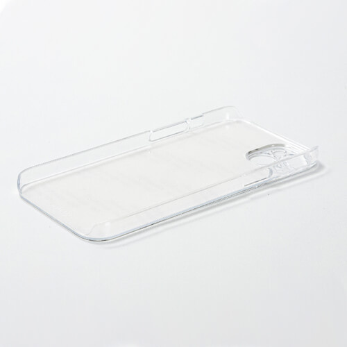 iPhone 14 Plus genomskinligt plastfodral för sublimering