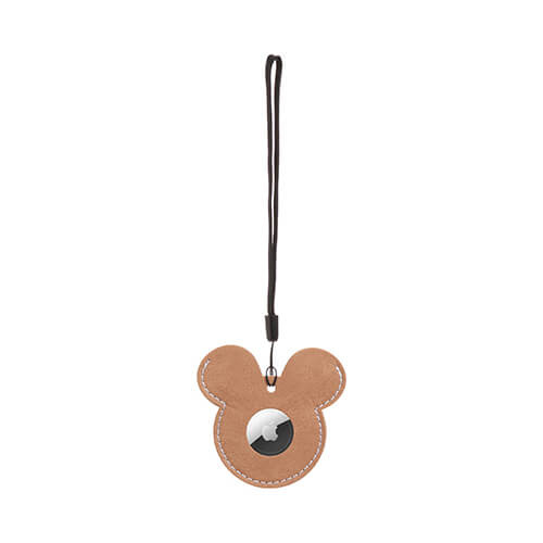 Obesek Miki Miška / etui AirTag za sublimacijo - rjav