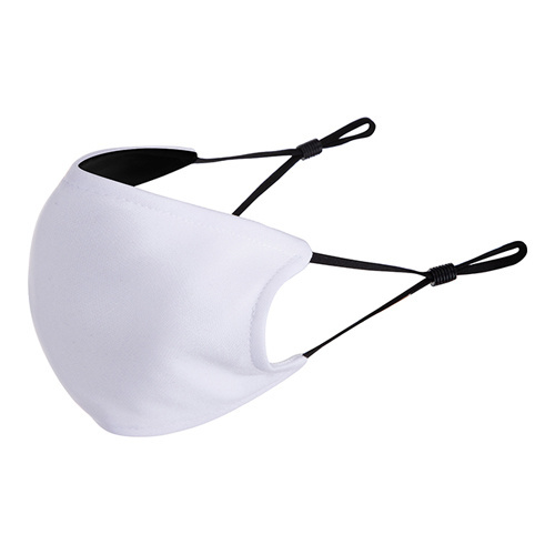 Maska za lice s crnom podlogom za sublimaciju