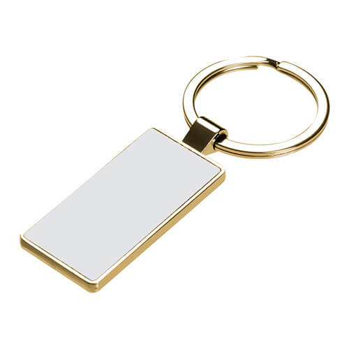 Dwustronny brelok do kluczy 2,2 x 5,1 cm do sublimacji - czarny