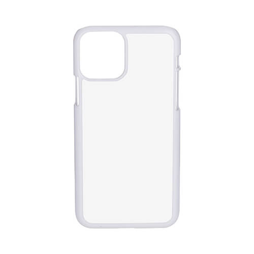 iPhone 11 Pro carcasă de plastic alb sublimare transfer termic