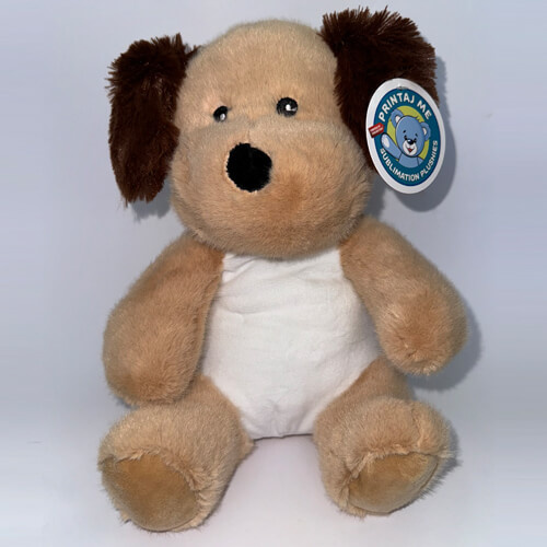 Hund 25 cm til sublimationstryk