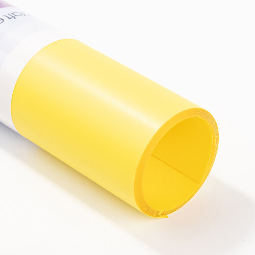 Feuille Flex - jaune mat