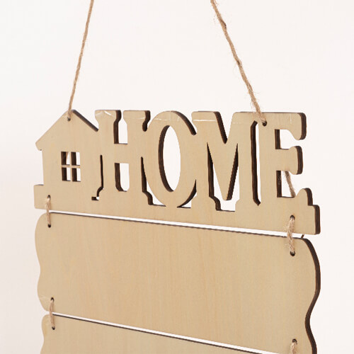 Five hanging plywood frames for sublimation - Home