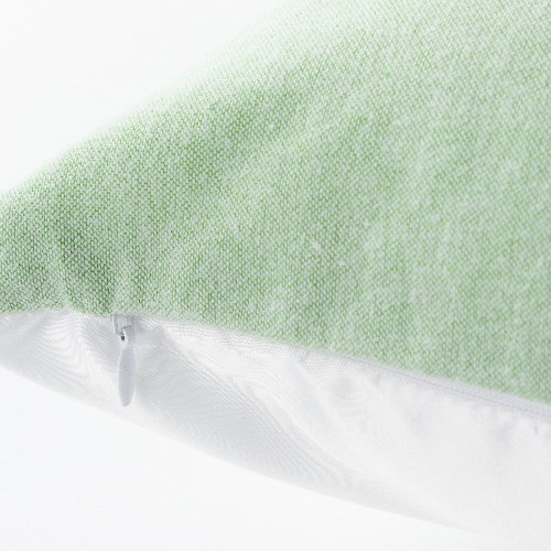 Taie d'oreiller bicolore 40 x 40 cm pour sublimation - vert clair