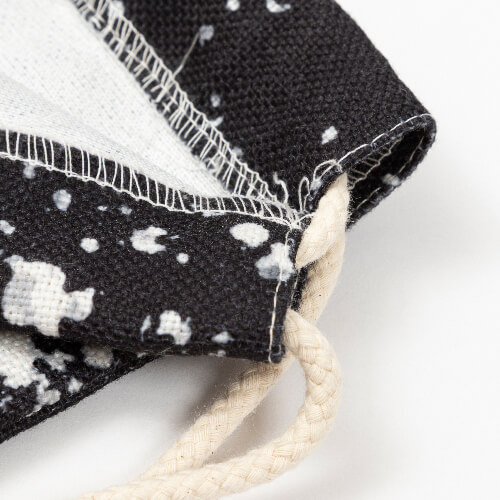 Ryggsäck Bleached Starry Black för sublimering