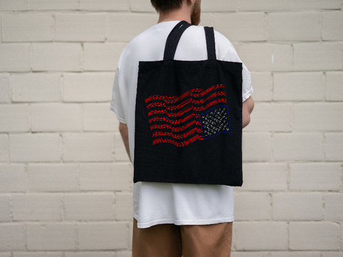 Cirkónium-dioxid lap termikus transzferhez - US flag