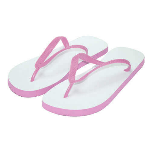 Laste roosad flip flops Sublimatsioon termotransfeer