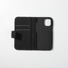 iPhone 12 Mini sublimatie lederen hoesje - zwart