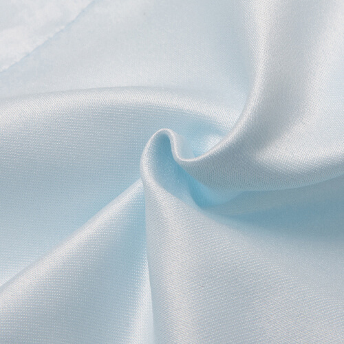 Satijnen zak 15 x 19 cm voor sublimatie - blauw