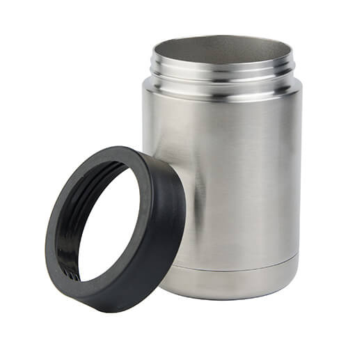 Glacière pour une canette de 360 ml pour sublimation - argent