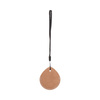 Pendant - a drop / AirTag case for sublimation - brown