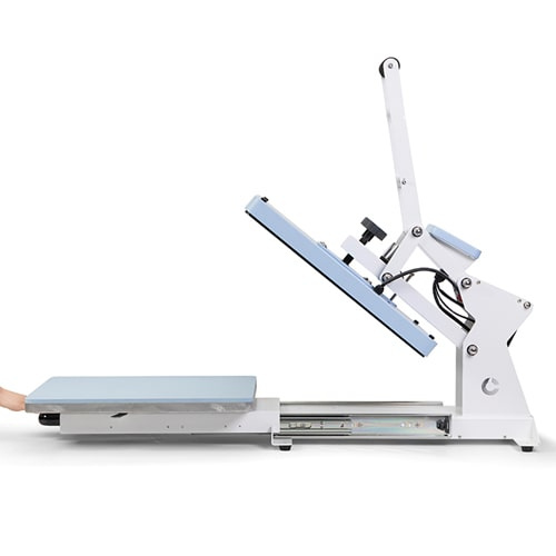 Presse à plat automatique avec plateau escamotable 40 x 50 cm