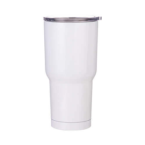 Tumbler termiczny 850 ml do sublimacji - biały