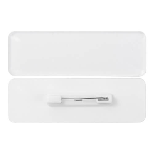 Akrilna značka s imenom 7,6 x 2,5 cm za sublimaciju