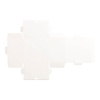 Cutie cadou cu fereastră în formă de inimă pentru sublimare - 10,2 x 10,5 x 6,6 cm