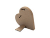 Fotoramme - hjerte i MDF til sublimering - 20,3 x 20,3 cm