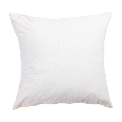 BestSub 40 x 40 cm plush pillowcase for sublimation - yellow