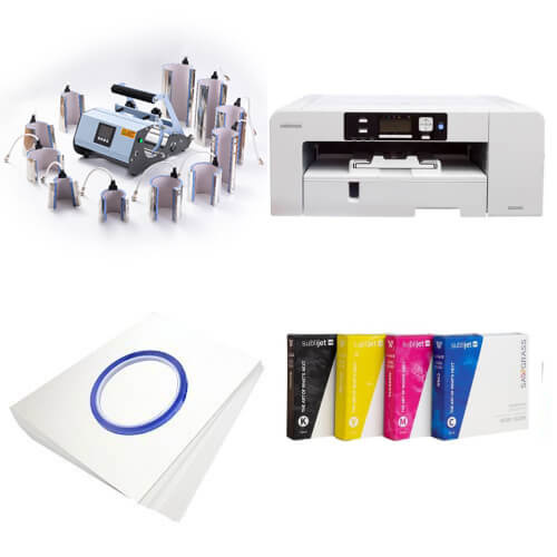 Sawgrass Virtuoso SG1000 Mug Printer Kit + Elite Pro Max 11 en 1 pour la sublimation