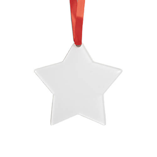 2 mm acrylic pendant for sublimation - star