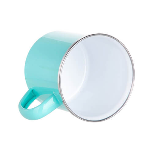 Metal mug for sublimation 360 ml - mint