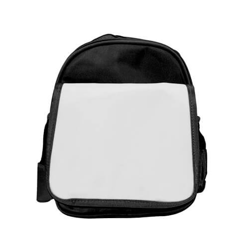 Detský batoh čierny Sublimačný termotransfer