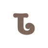 Decoratieve letter in MDF voor sublimatie 10 cm J