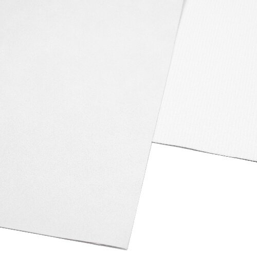 Synteettinen nahka sublimaatiota varten - arkki 50 x 30 cm - matta valkoinen