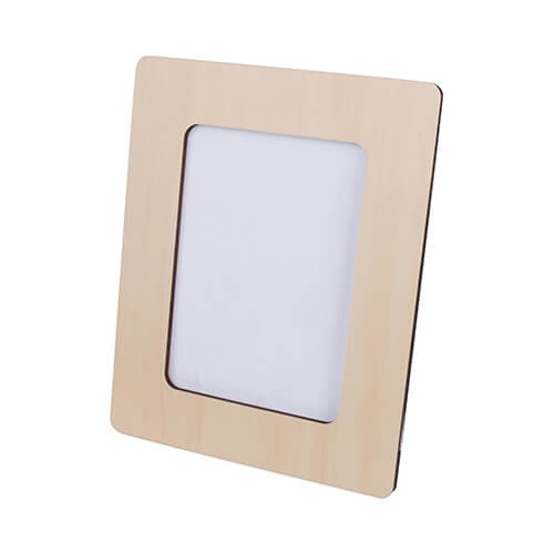 Wooden photo frame for sublimation - 21 x 26 cm