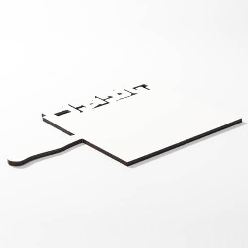 Valokuvakehys MDF-levystä sublimaatiota varten - GRAD - 17,7 x 27,2 cm / 3 mm