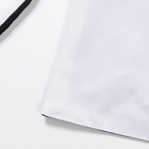 Black apron for adults for sublimation